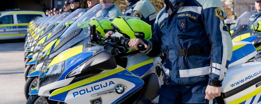 BMW Motorrad Slovenija je letos prodal več motorjev s pomočjo slovenske policije.