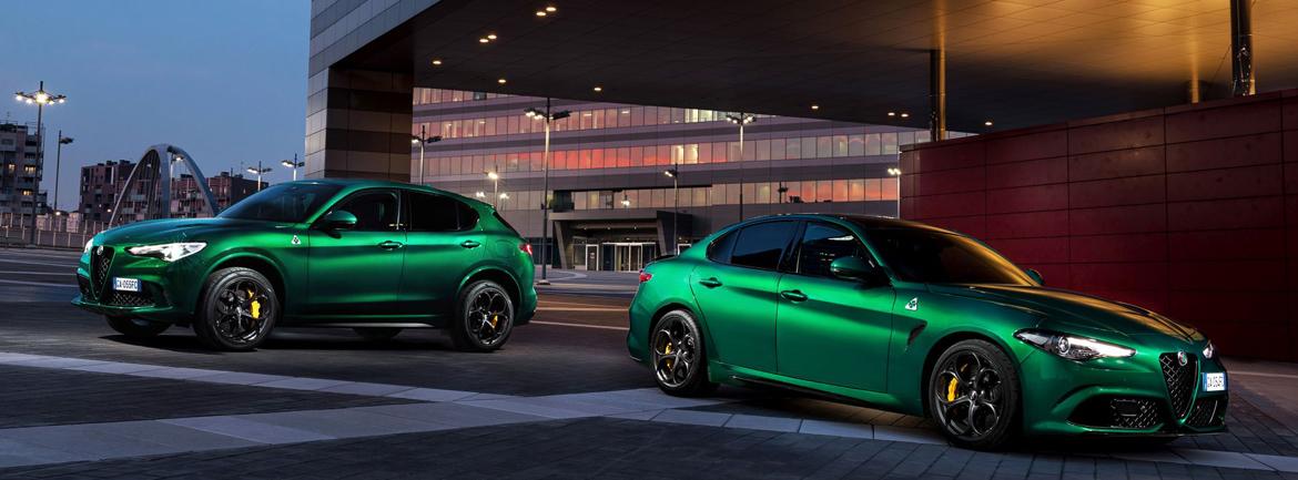 Nova modela Giulia in Stelvio Quadrifoglio modelnega leta 2020