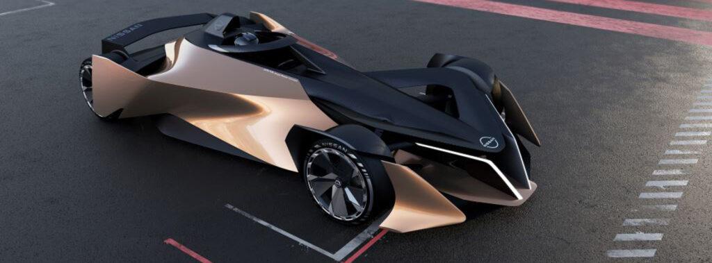 Nissan razkriva študijo zmogljivega enosedežnega dirkalnika