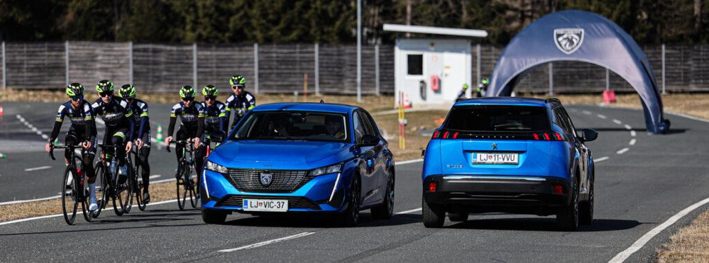 PEUGEOT IN AMZS PRIPRAVILA DOGODEK “KOLESARJI, VARNO V (NOVO) SEZONO!”
