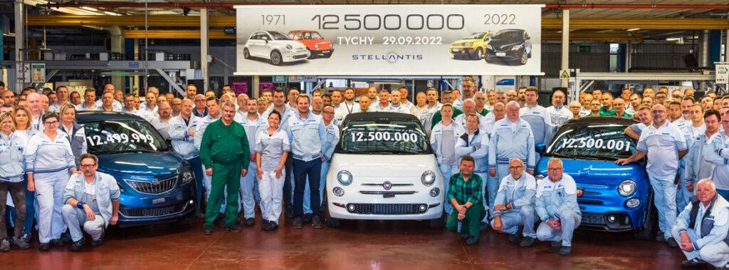 Stellantis v Tychyju praznuje 12.500.000 proizvedenih vozil