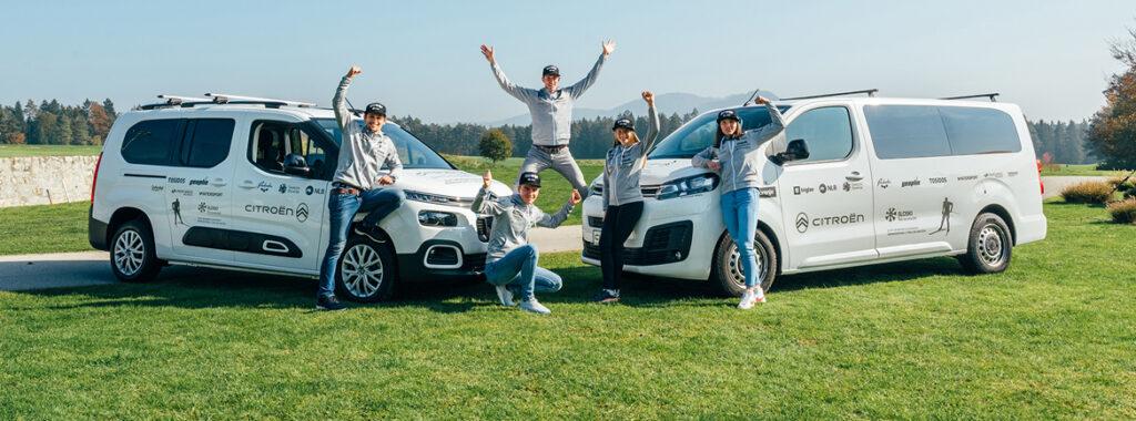 Citroën ponosni sponzor slovenskega biatlona in teka na smučeh