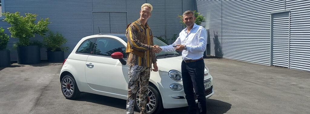 Igor Mikič odslej vozi Fiat 500