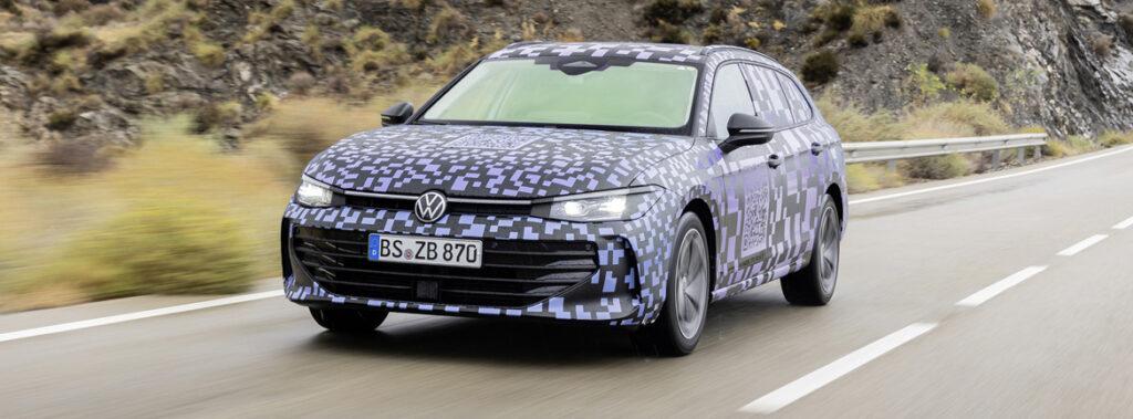 Novi Passat Variant na zaključnih preizkusnih vožnjah