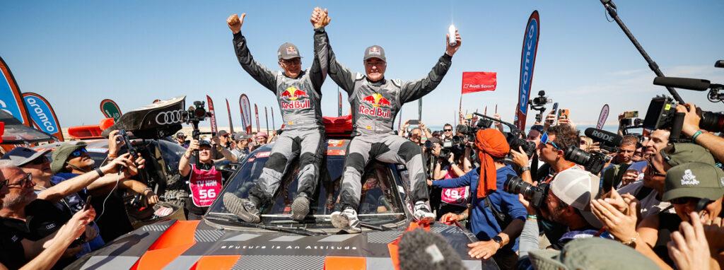 Zgodovinska zmaga Audija na rallyju Dakar