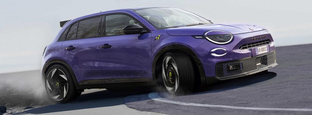 Abarth razkriva prve fotografije novega Abartha 600e