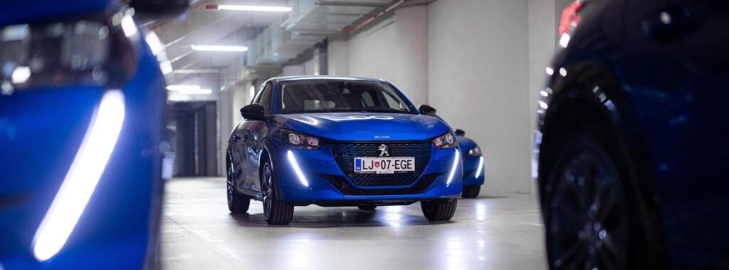 Električni Peugeoti izjemno priljubljeni med uporabniki souporabe v Sloveniji