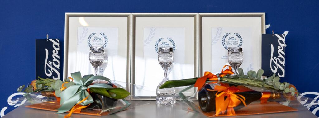 Priznanja Fordovemu trgovcu in serviserjema leta 2023