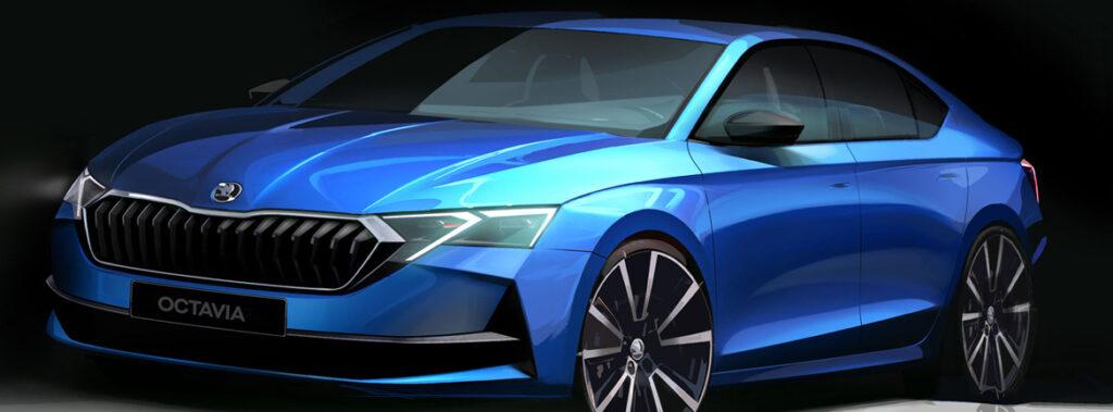 Škoda objavlja prve skice prenovljene Octavie