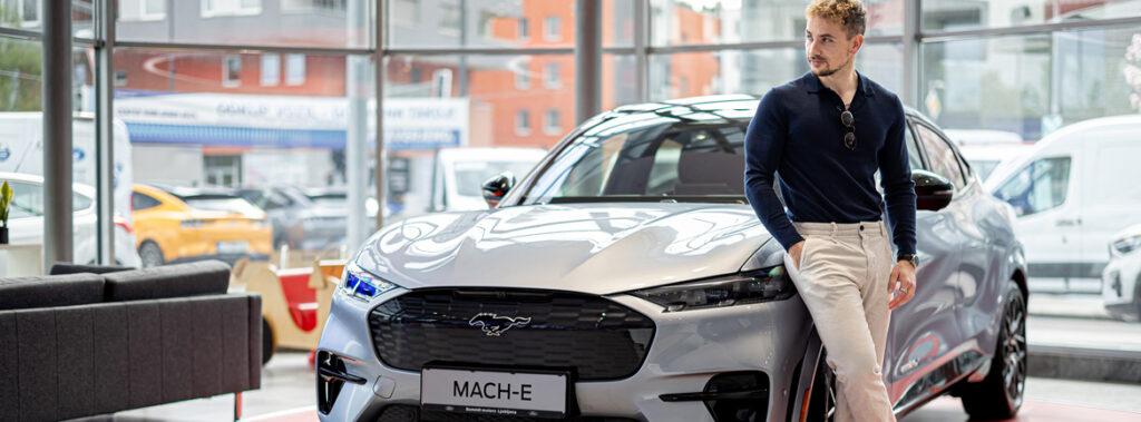 Ford Mustang Mach-E in Žan Serčič