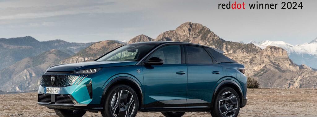 Nagrada Red Dot Award 2024: PEUGEOT E-3008 je zmagovalec
