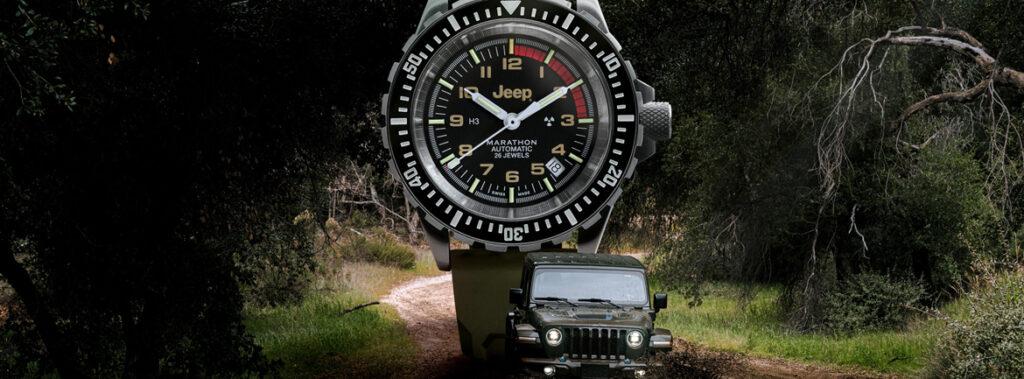 Marathon Watch in Jeep® združujeta moči po več kot 80 letih obstoja obeh znamk