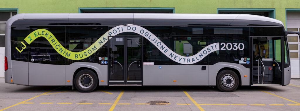 Električni avtobus leta Mercedes-Benz eCitaro na testu v podjetju LPP