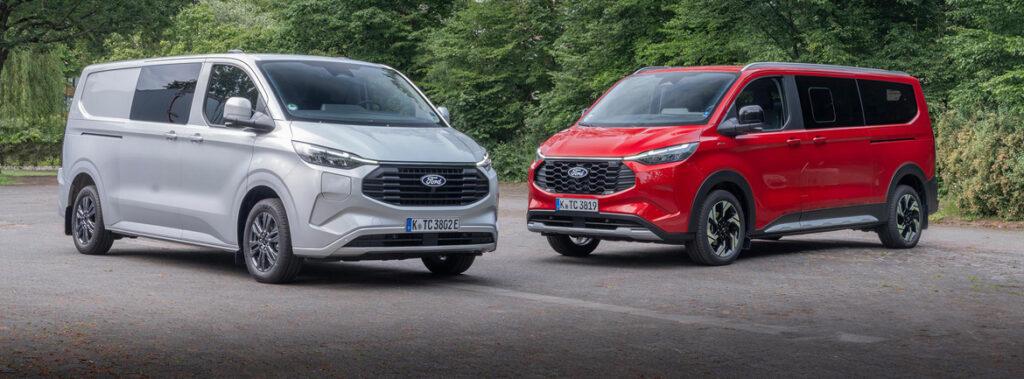 Povsem električni E-Tourneo Custom znamke Ford Pro zagotavlja novo raven zmogljivosti