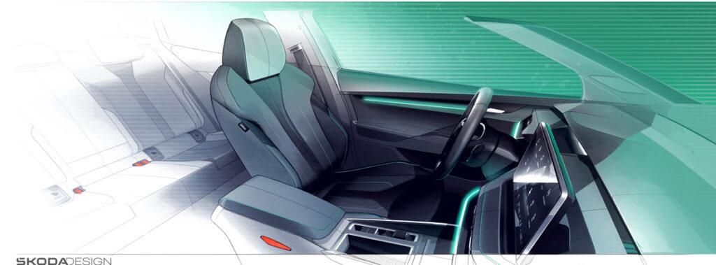 Novi Škoda Elroq: naslednja stopnja trajnostnih materialov notranje opreme