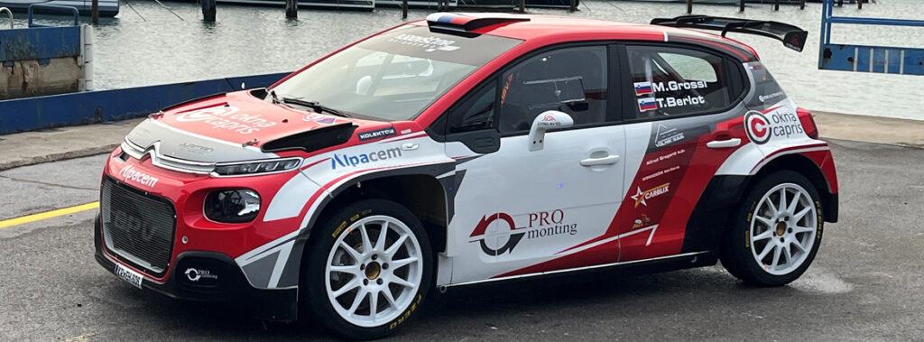Citro Avto in Citroen s podporo vrhunskemu rally dirkaču Marko Grossi v sezono 2025 z novim Citroenom C3 Rally2