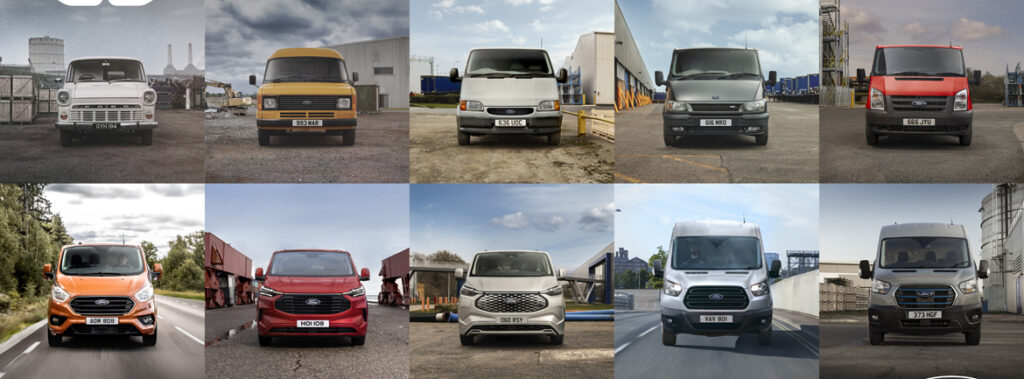 Ford Transit praznuje 60 let