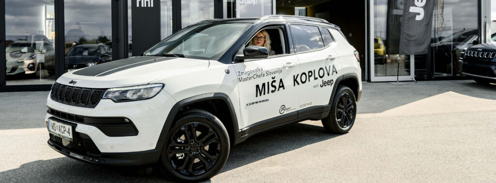 Zmagovalka MasterChefa, Miša Koplova, od zdaj vozi Jeep Compass