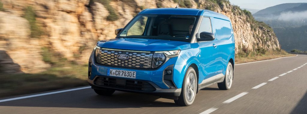 E-Transit Courier za še večjo produktivnost