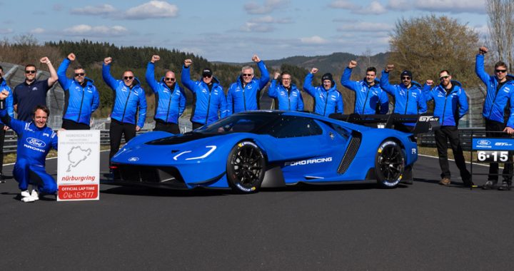 Ford GT Mk IV je prevozil krog Nordschleife na Nürburgringu v 6:15.977.