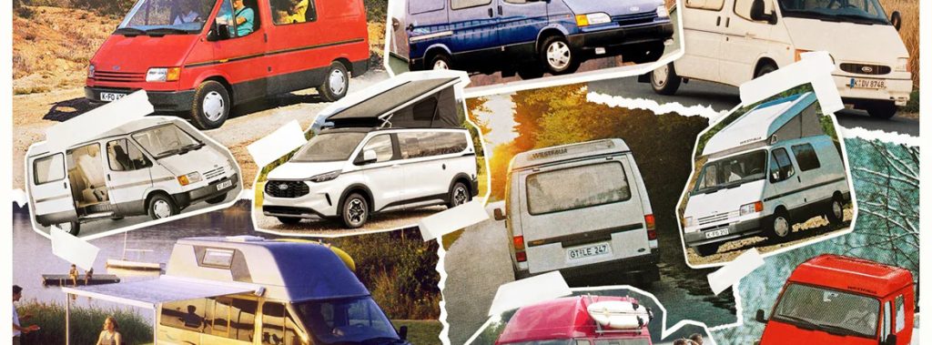 Ford Nugget praznuje štirideseti rojstni dan z retro potovanjem po spominih
