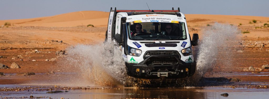 Kako je Ford Transit obvladal puščavski izziv