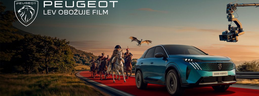 Peugeot tudi letos podpira Film pod zvezdami na Ljubljanskem gradu